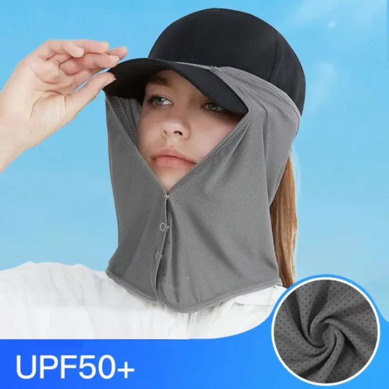 Visor Sun Hat - 빠른 건조 낚시 모자 얼굴 목