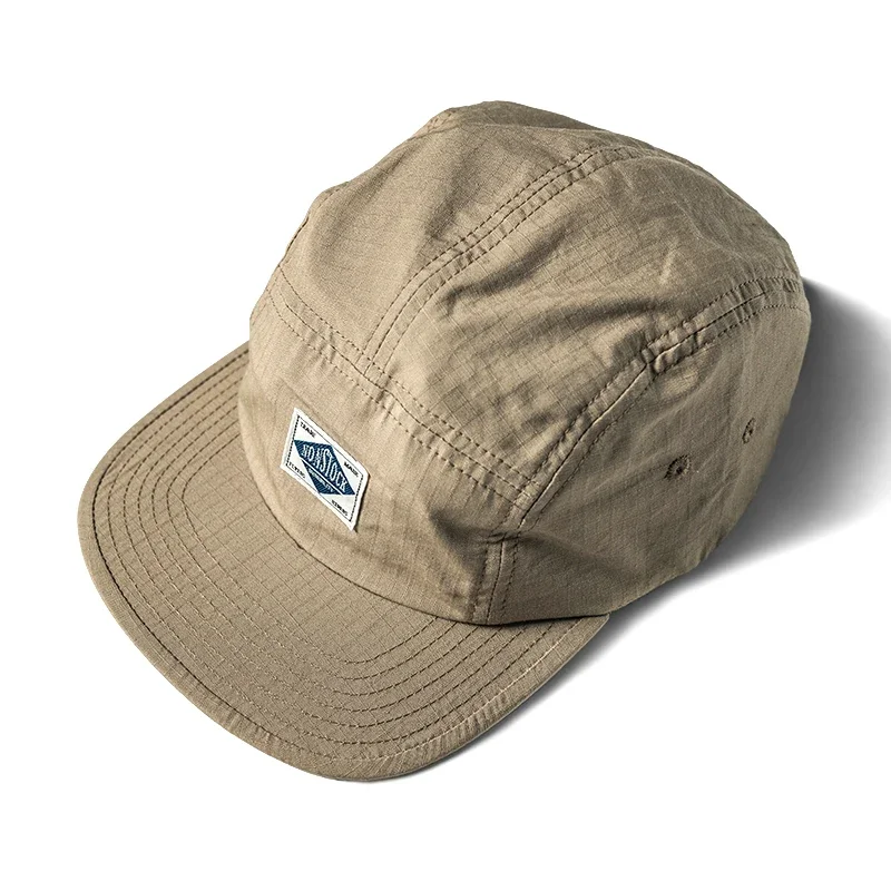 Corduroy Cap 5 Panel - NON 주식 남성용 힙합 플랫 피크