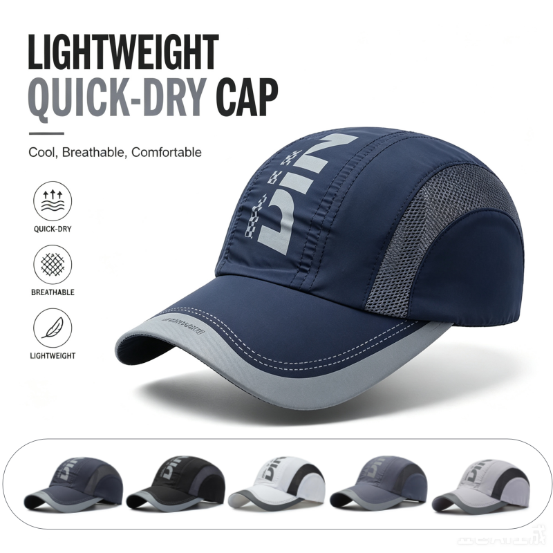 Running Cap Lightweight - 퀵 드라이 스포츠 캡 남성용 경량