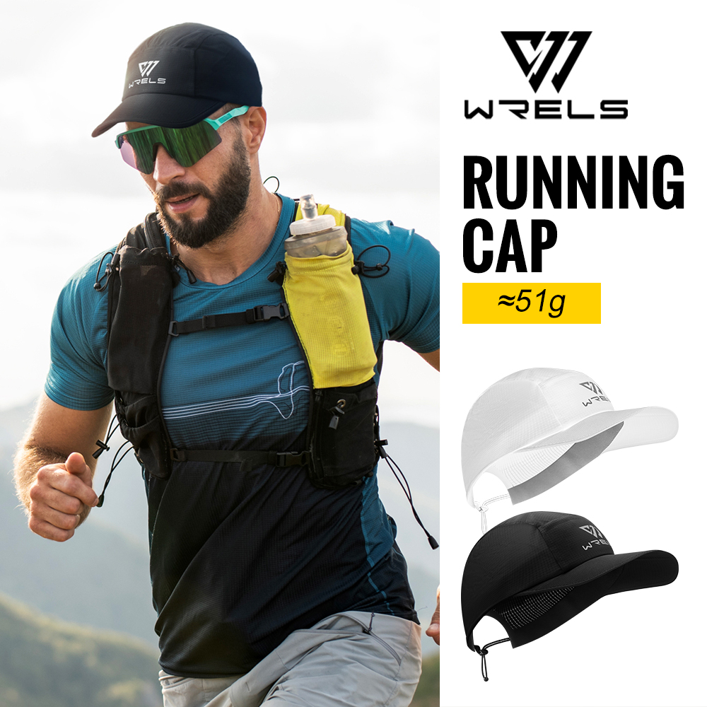 Running Cap Lightweight - WRELS 러닝 캡 경량 메쉬 브림