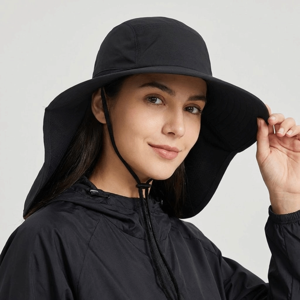 패션 와이드 브림 야외용 햇빛 가리개 모자, 조절 가능 - Sun Hat Wide Brim 리뷰 및 가격