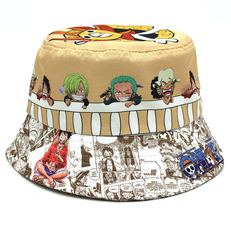 새로운 원피스 로로노아 조로 토니 토니 쵸퍼 니코 로빈 - Bucket Hat Cotton 리뷰 및 가격