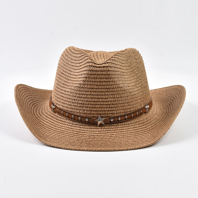 여성용 밀짚 웨스턴 카우보이 모자 접이식 넓은 챙 여름 - Cowboy Hat Straw 리뷰 및 가격