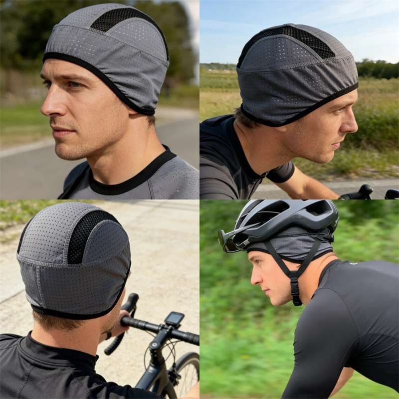 여름용 통기성 메쉬 퀵 드라이 스포츠 러닝 캡 비니 스 - Skull Cap Helmet Liner 리뷰 및 가격