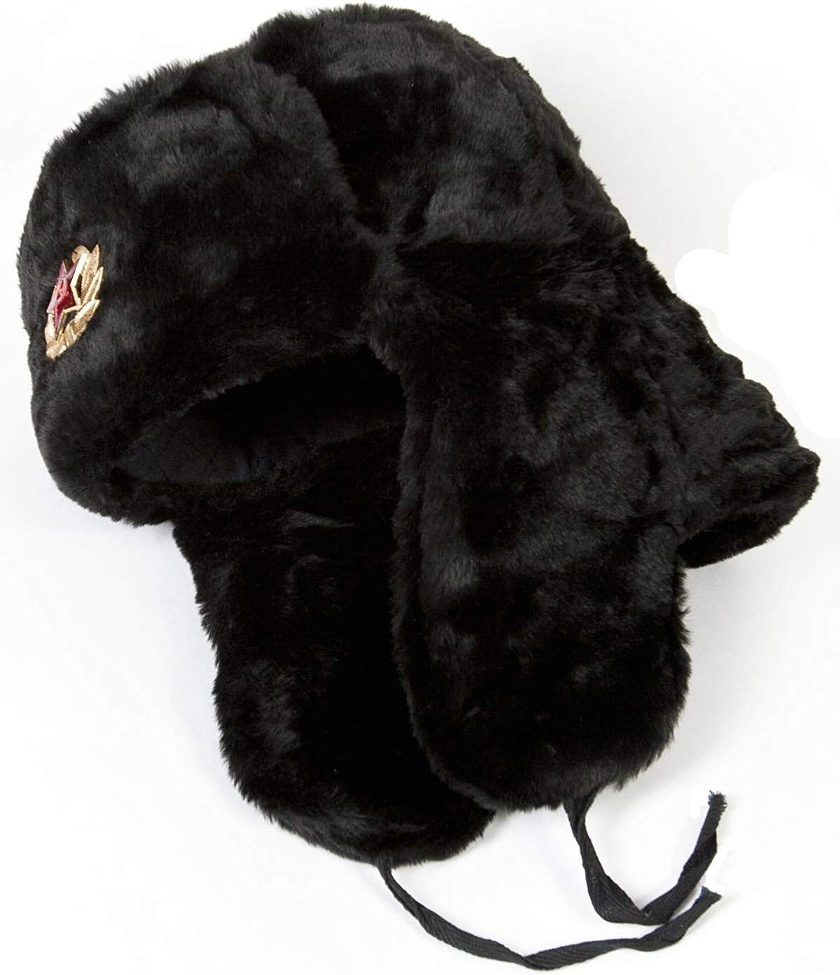 러시아 모자 소련군 군사 배지 남녀 공용 러시아 우샨카 - Winter Trapper Hat 리뷰 및 가격