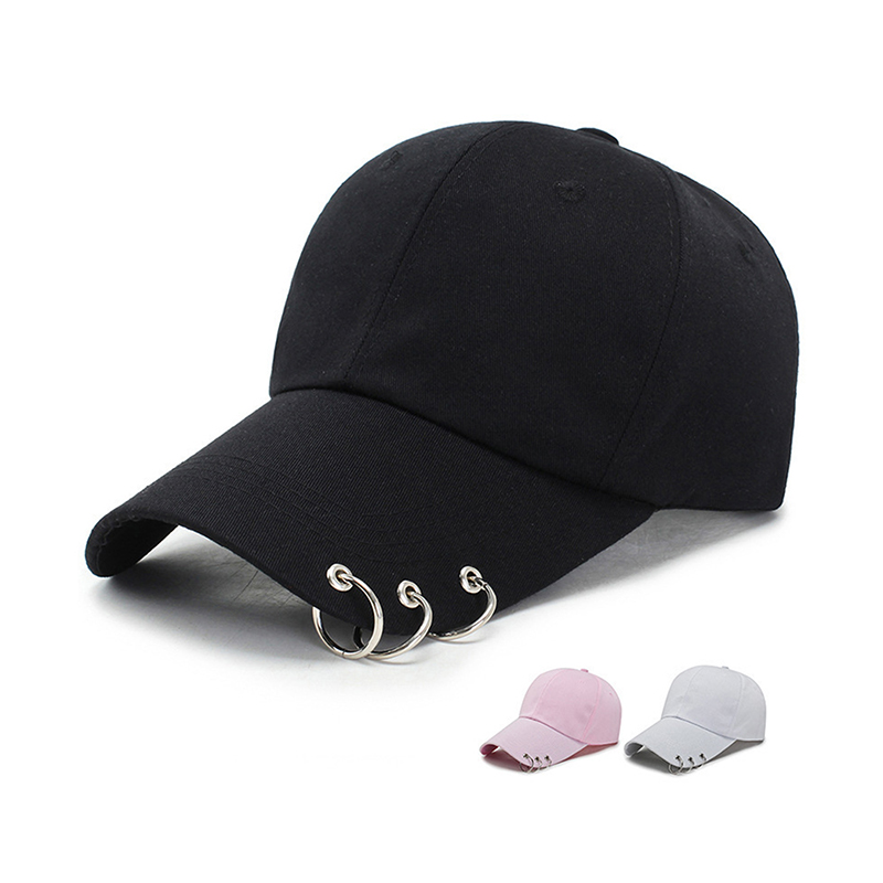 새로운 힙합 여성용 야구 모자, 링 원형 스냅백 모자, - Dad Hat Cotton 리뷰 및 가격