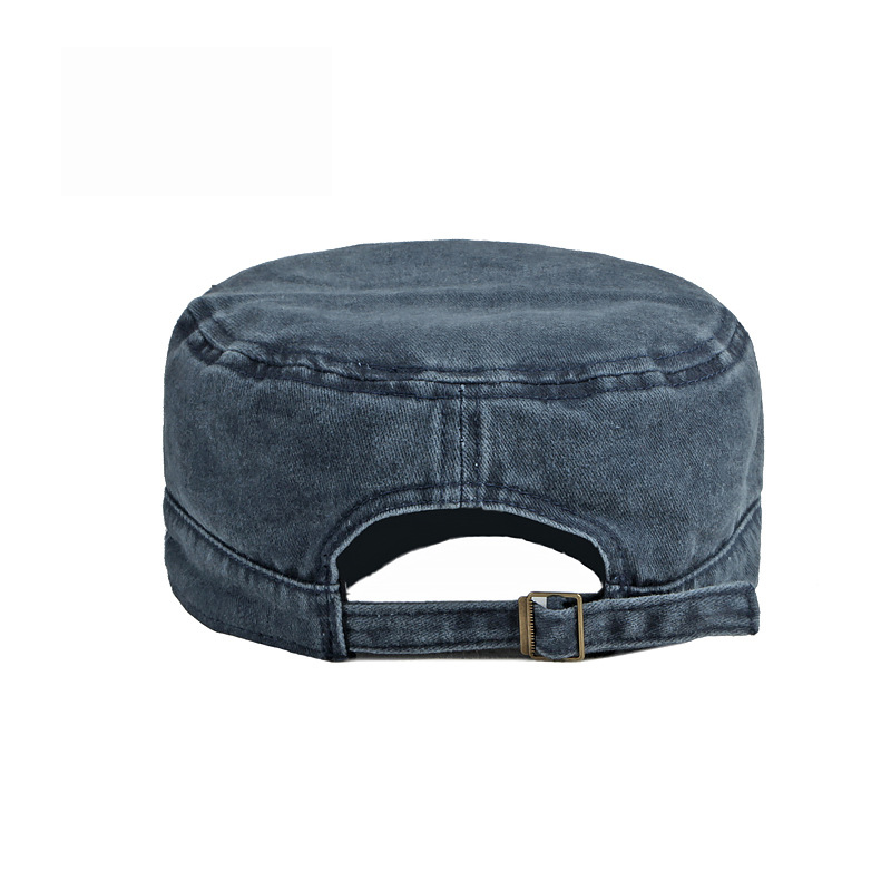 봄 여름 짧은 챙 육군 모자 남자 여자 야외 레트로 씻 - Snapback Hat Flat 리뷰 및 가격