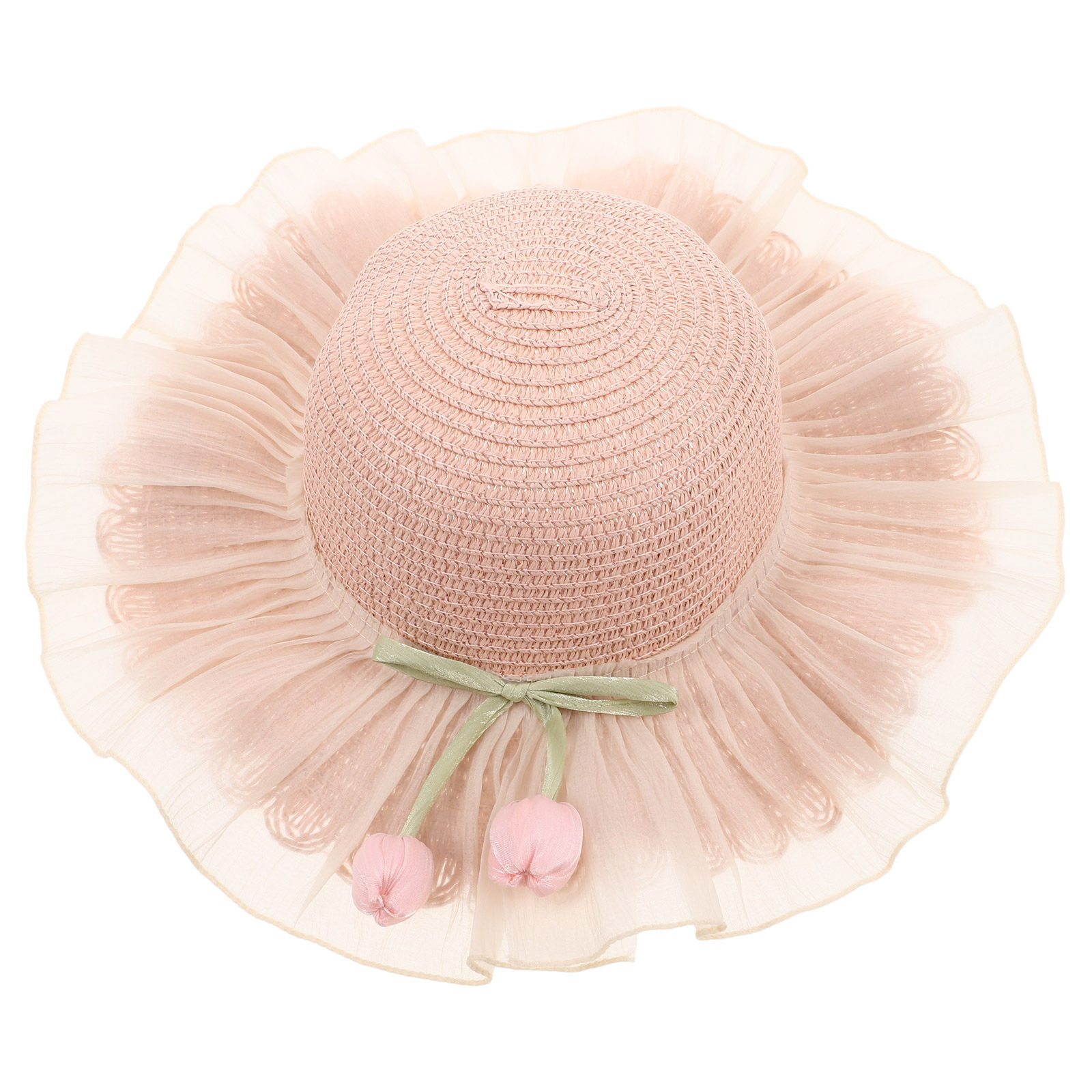 소녀 여름 밀짚 태양 모자 조절 가능한 스트랩 넓은 챙 - Sun Hat Wide Brim 리뷰 및 가격
