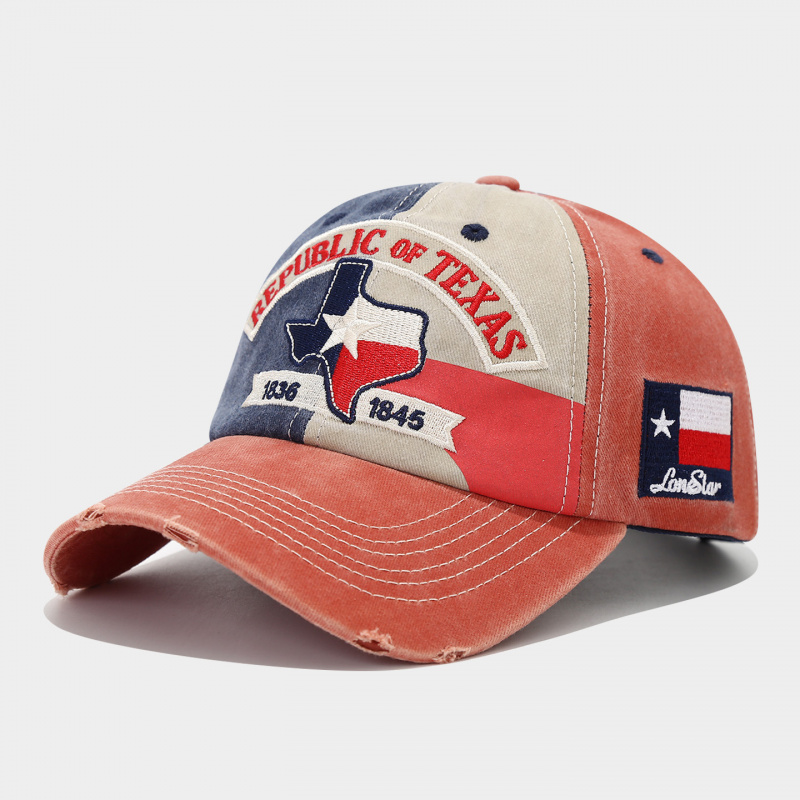 텍사스 공화국 1836-1845 워싱드 야구 모자 론스 - Dad Hat Cotton 리뷰 및 가격