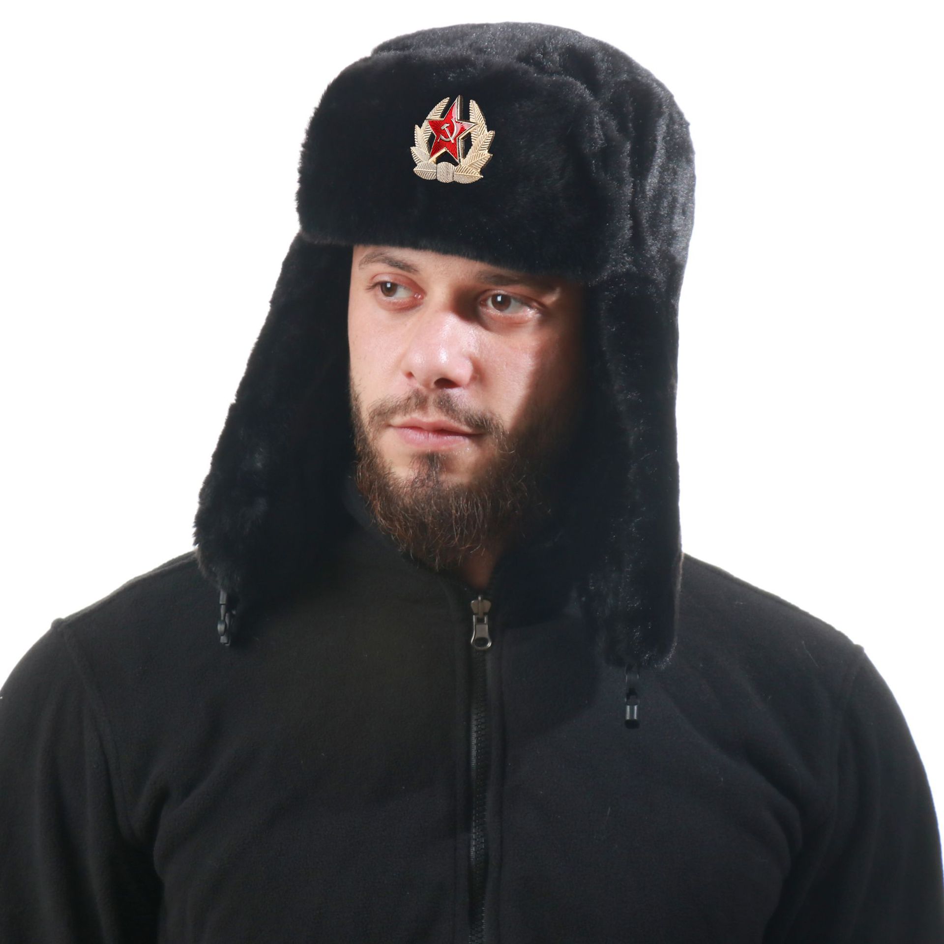 SupSindy 소련 배지 Ushanka 남성 및 여성 - Winter Trapper Hat 리뷰 및 가격