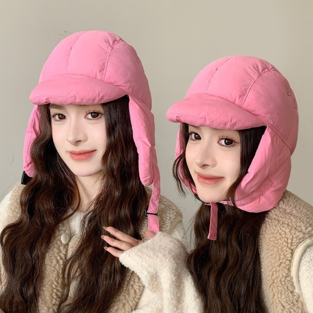 레트로 두꺼운 안감 풀오버 봄버 모자 조절 가능한 버클 - Winter Trapper Hat 리뷰 및 가격